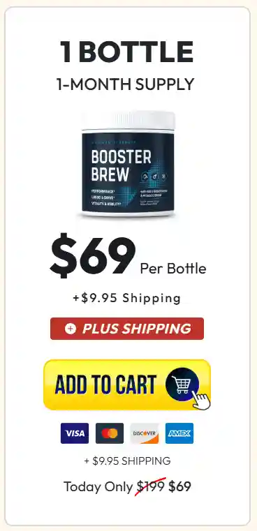 booster brew one bottle price
